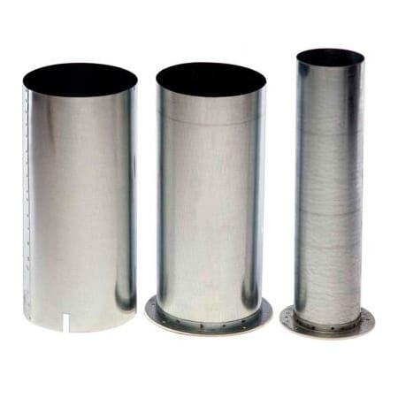 Williams Furnace Co. Williams Vent Extension Tubes 9301 - 15"L For 22000 & 30000 BTU Furnaces 9301